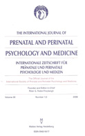 Int J of Prenatal and Perinatal Psychology and Medicine